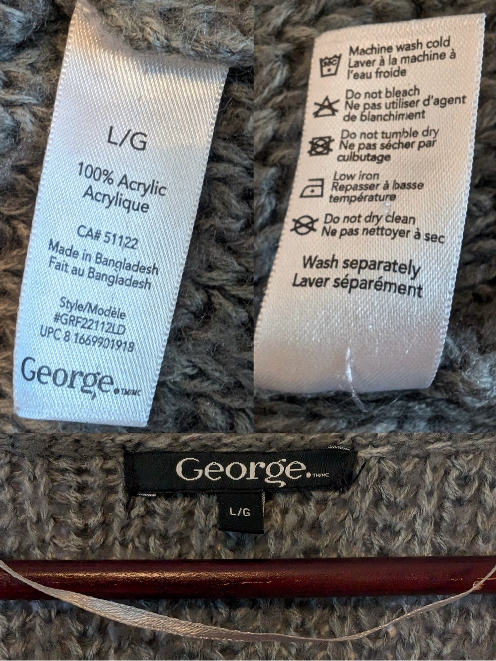 Grey Shawl - Picture 5 of 15